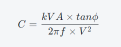 补偿电容的计算公式